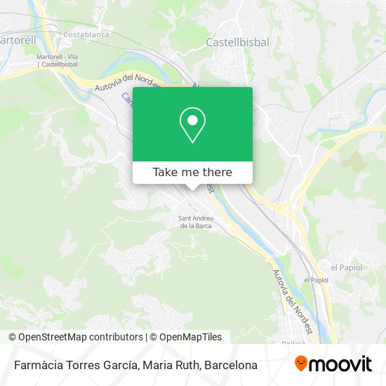 Farmàcia Torres García, Maria Ruth map