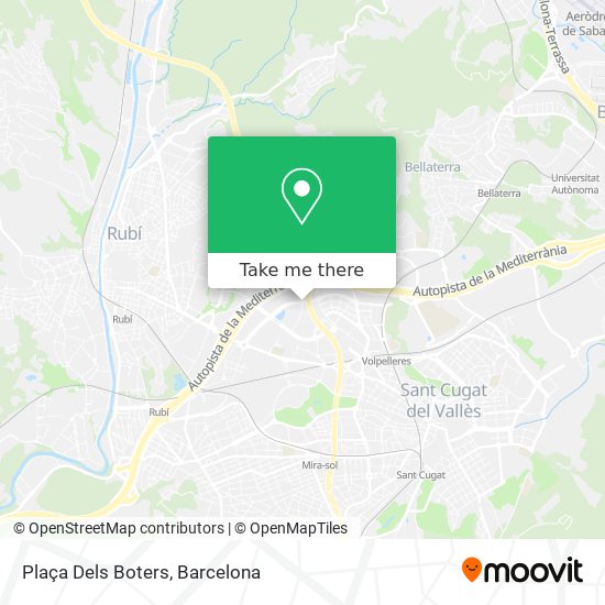 Plaça Dels Boters map