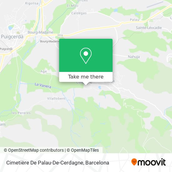 Cimetière De Palau-De-Cerdagne map
