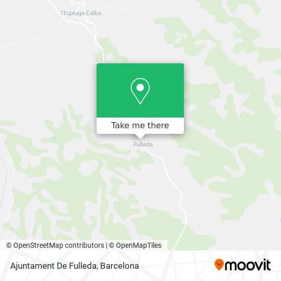 Ajuntament De Fulleda map