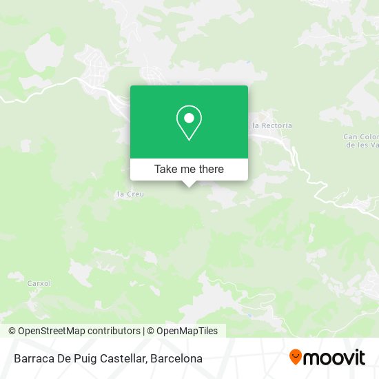 Barraca De Puig Castellar map
