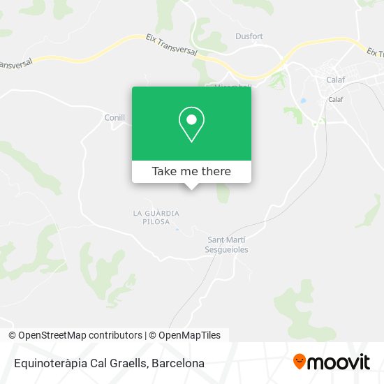 Equinoteràpia Cal Graells map
