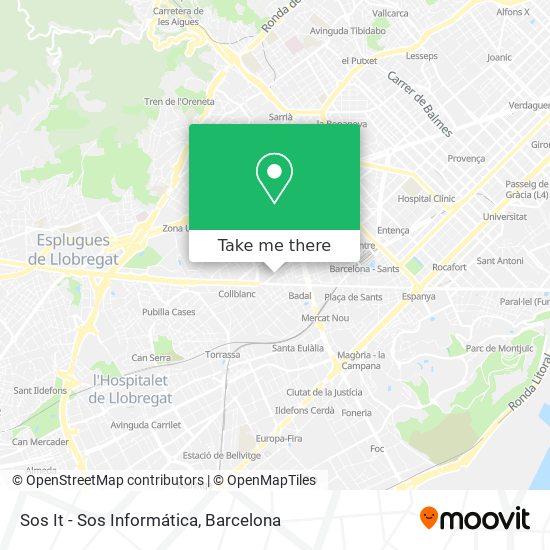 Sos It - Sos Informática map