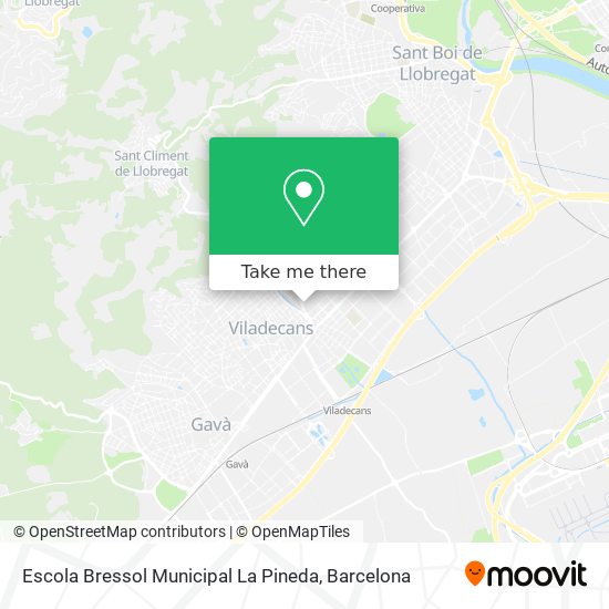 Escola Bressol Municipal La Pineda map