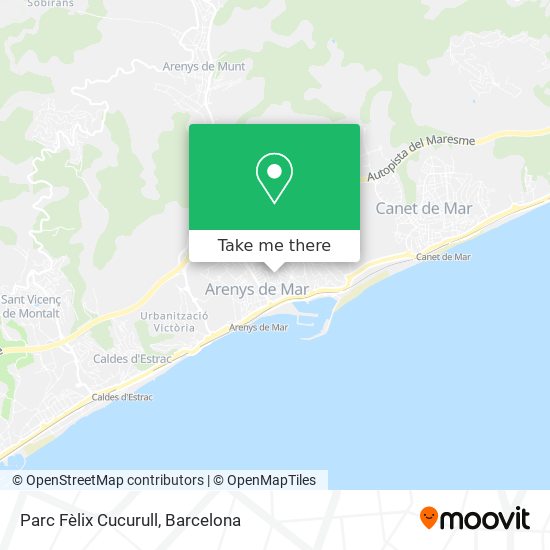 Parc Fèlix Cucurull map