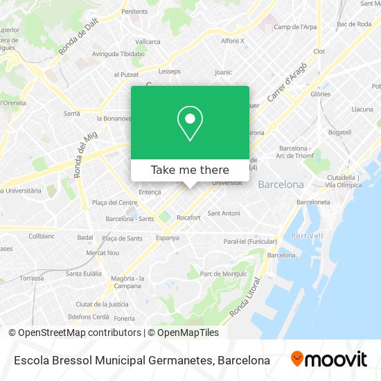 Escola Bressol Municipal Germanetes map