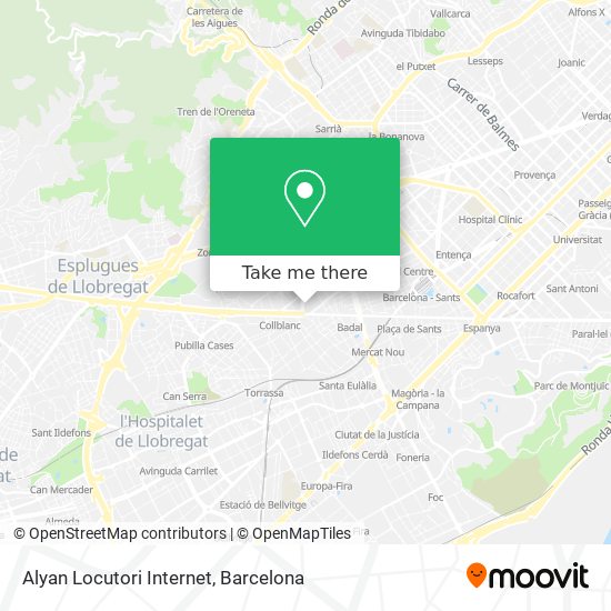 Alyan Locutori Internet map