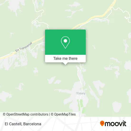 El Castell map