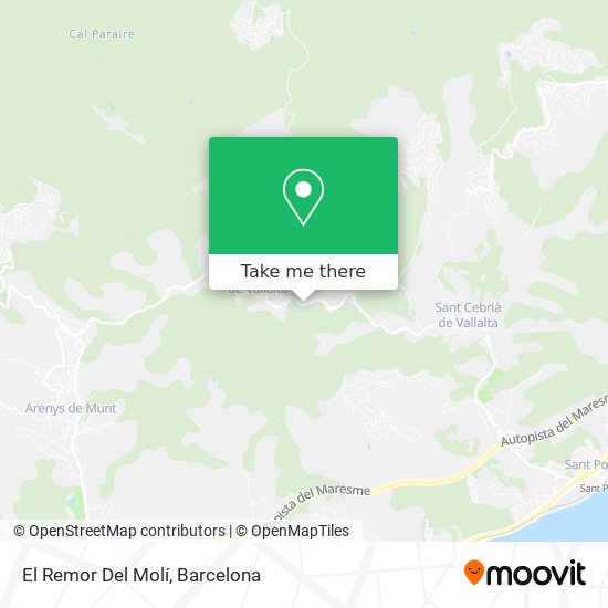El Remor Del Molí map