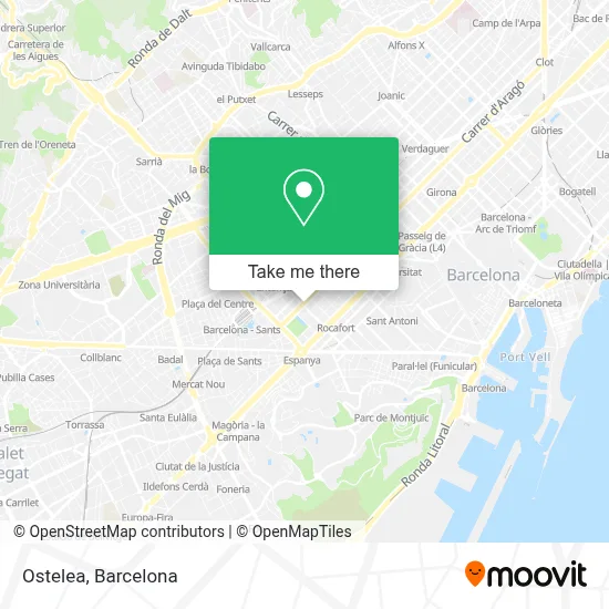 Ostelea map