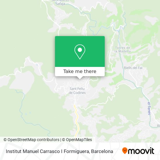 Institut Manuel Carrasco I Formiguera map