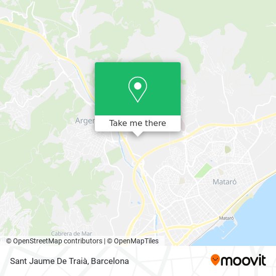 Sant Jaume De Traià map
