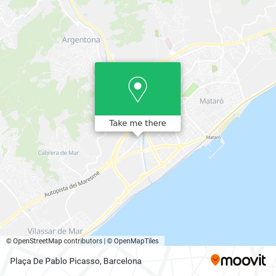 Plaça De Pablo Picasso map