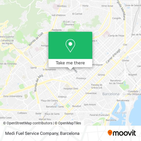 Medi Fuel Service Company map