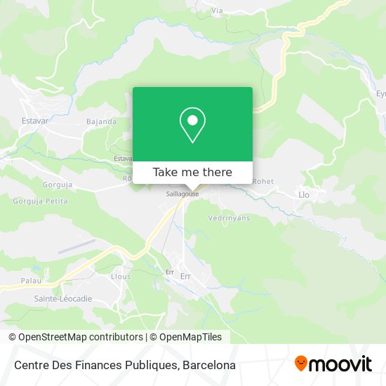 Centre Des Finances Publiques map