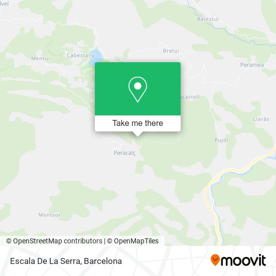 Escala De La Serra map