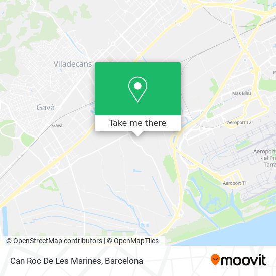 Can Roc De Les Marines map