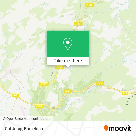 Cal Josip map