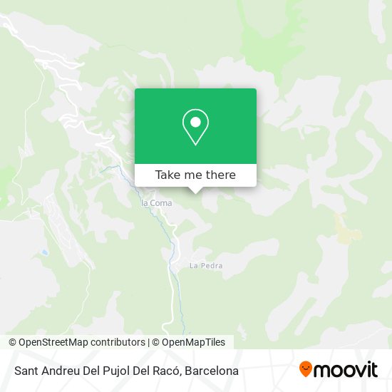 Sant Andreu Del Pujol Del Racó map