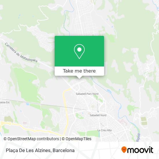 Plaça De Les Alzines map