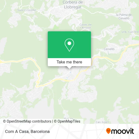 Com A Casa map