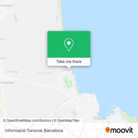 Informació Turisme map