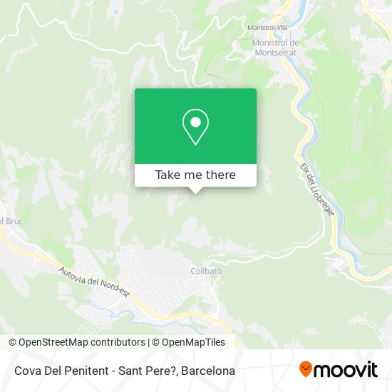 Cova Del Penitent - Sant Pere? map