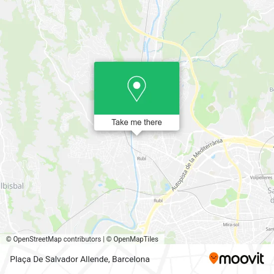 Plaça De Salvador Allende map