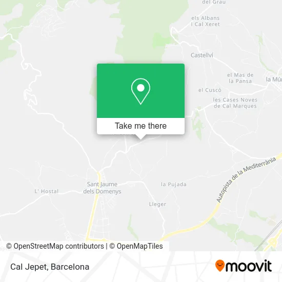 Cal Jepet map