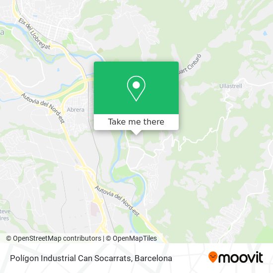 Polígon Industrial Can Socarrats map