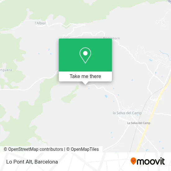 Lo Pont Alt map