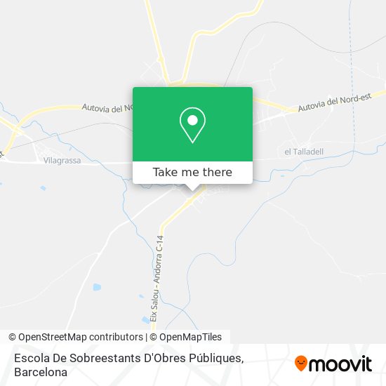 Escola De Sobreestants D'Obres Públiques map