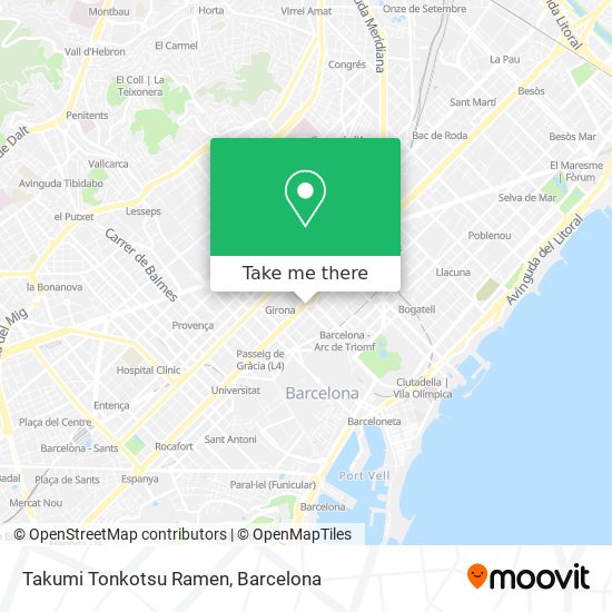 Takumi Tonkotsu Ramen map