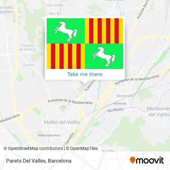 mapa Parets Del Vallès