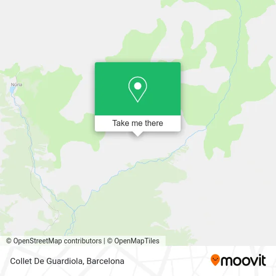 Collet De Guardiola map
