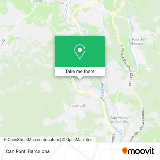 Can Font map