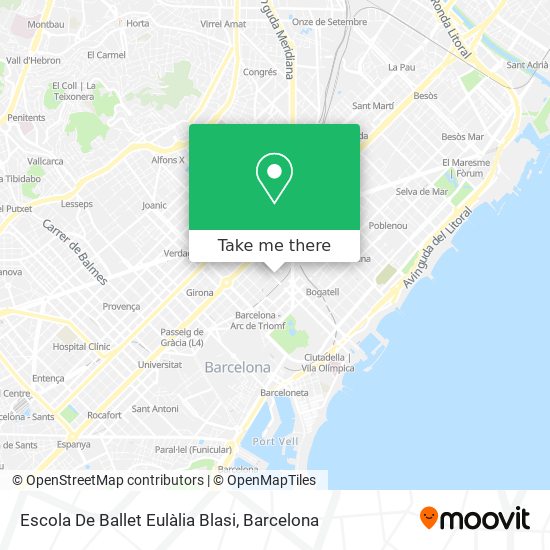 Escola De Ballet Eulàlia Blasi map