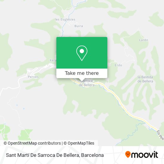 Sant Martí De Sarroca De Bellera map