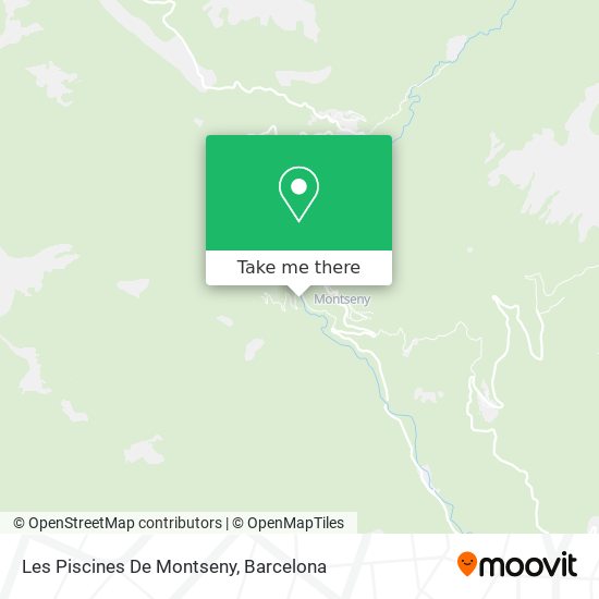 Les Piscines De Montseny map