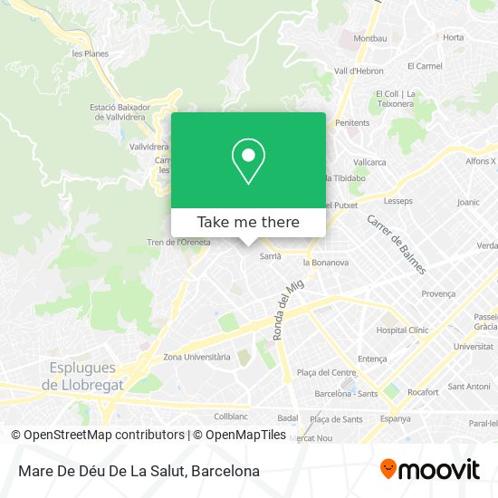 Mare De Déu De La Salut map