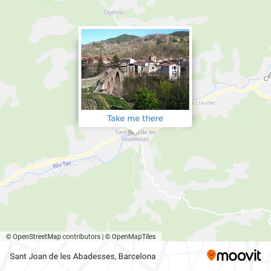 Sant Joan de les Abadesses map