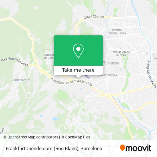 FrankfurtDuende.com (Roc Blanc) map