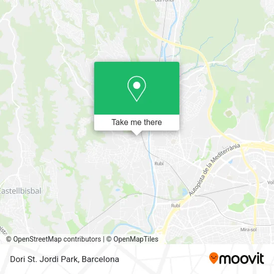 Dori St. Jordi Park map