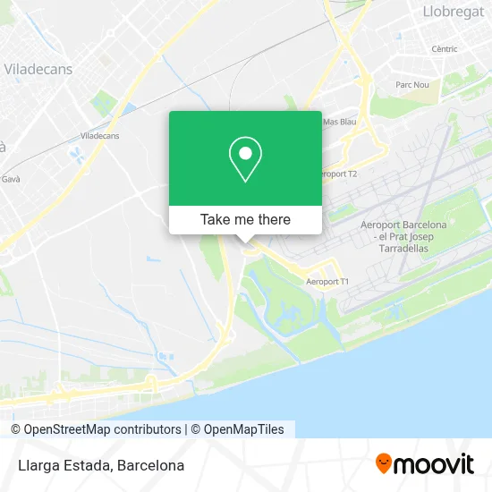 Llarga Estada map