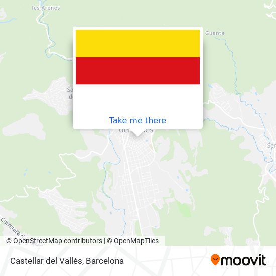 Castellar del Vallès map