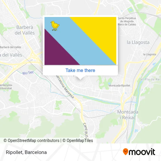 Ripollet map