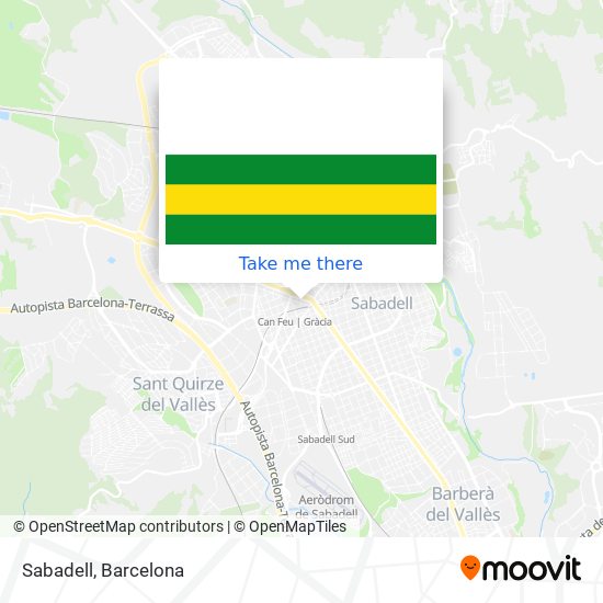 mapa Sabadell