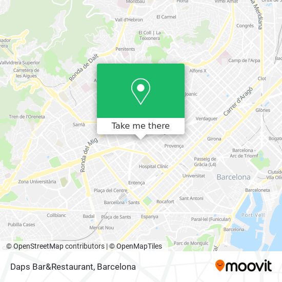 Daps Bar&Restaurant map