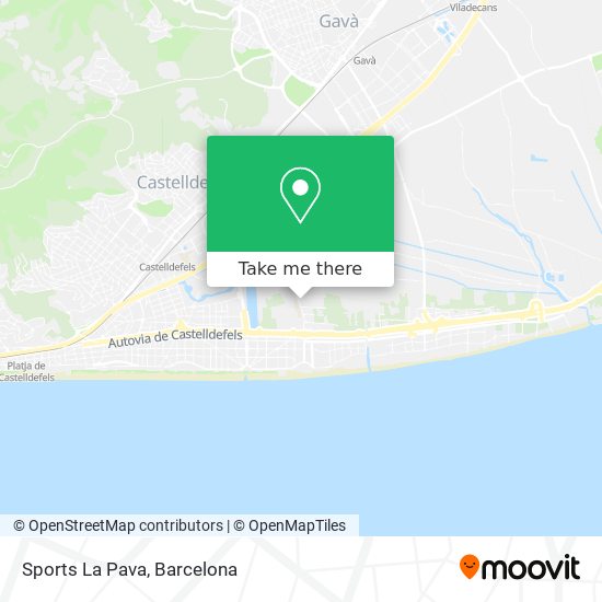 mapa Sports La Pava