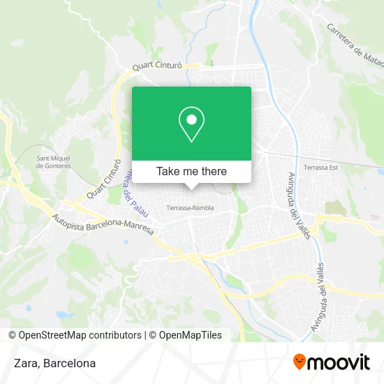 Zara map